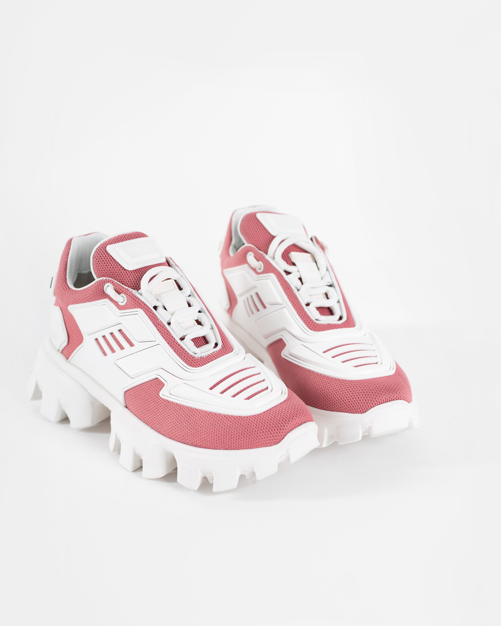 Кросівки комбіновані з тракторною підошвою від FASHIONISTA рожевий