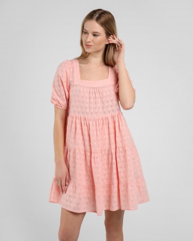 Сукня з мініперфорацією від FASHIONISTA рожевий
