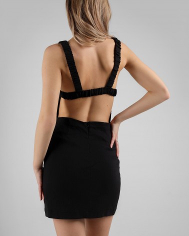 Сукня з відкритою спиною від FASHIONISTA чорний