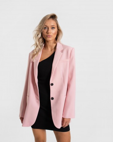 Піджак oversized від FASHIONISTA рожевий
