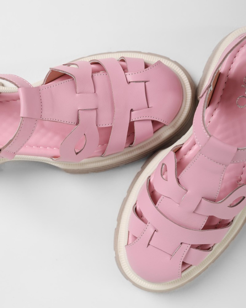 Сандалі Trendy з комбінованими ремінцями від FASHIONISTA рожевий