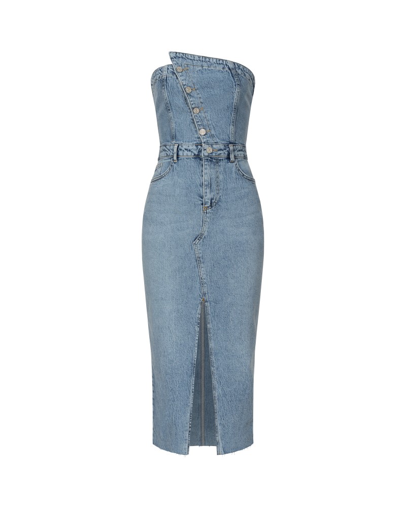 Сукня джинсова Stylish від FASHIONISTA блакитний