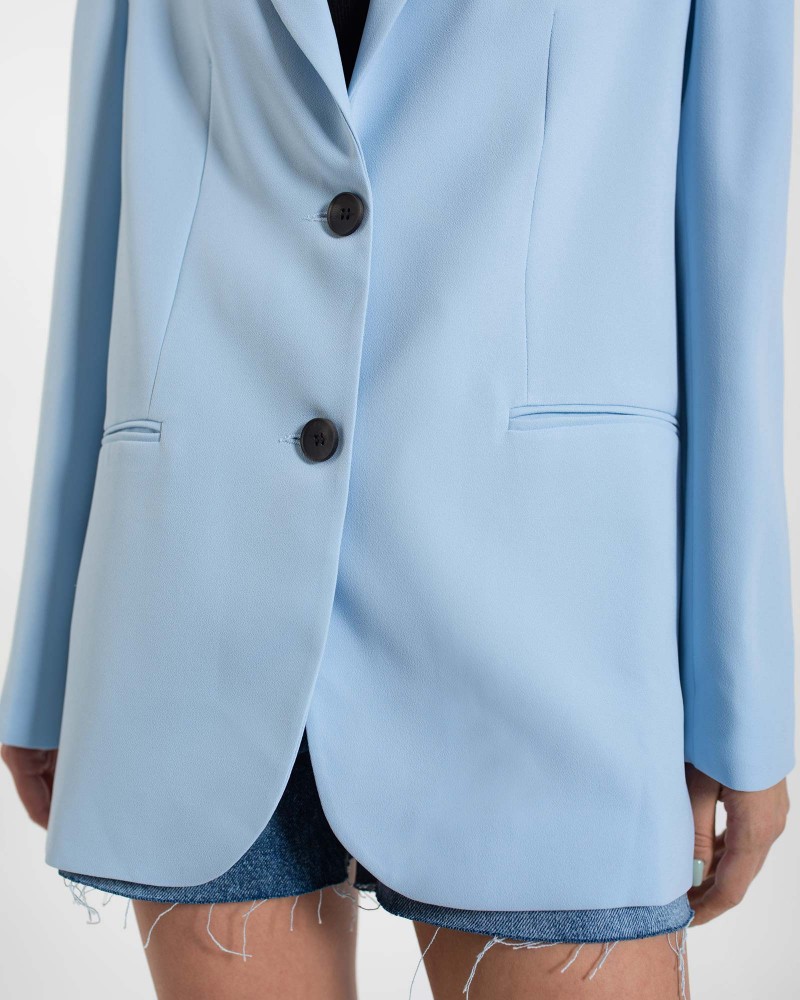 Піджак oversized від FASHIONISTA блакитний