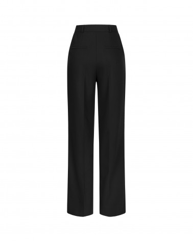 Штани-палацо Minimalism з виточками від FASHIONISTA чорний