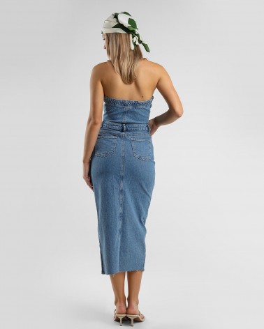 Сукня джинсова Stylish від FASHIONISTA синій