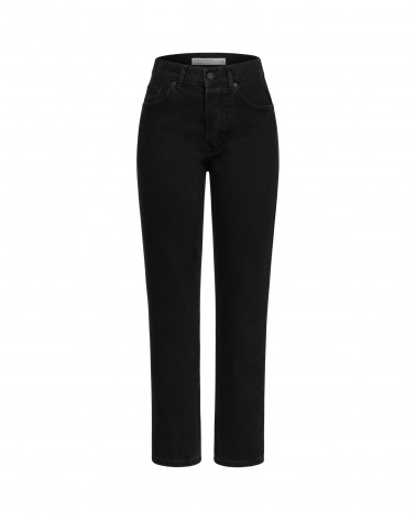 Джинси MOM Basic від FASHIONISTA чорний