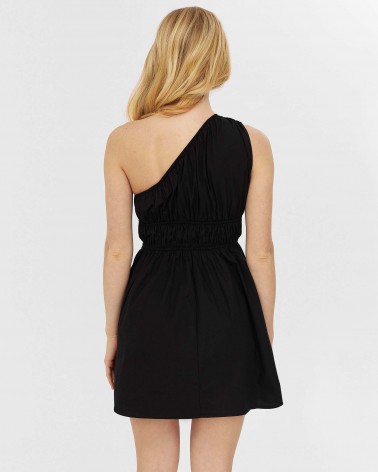 Сукня Trendy на одне плече від FASHIONISTA чорний