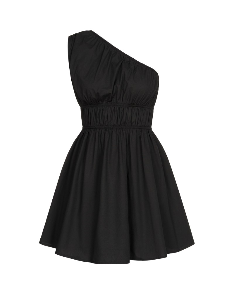 Сукня Trendy на одне плече від FASHIONISTA чорний