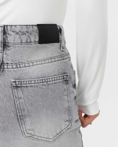 Джинси Straight виварені від FASHIONISTA світло-сірий