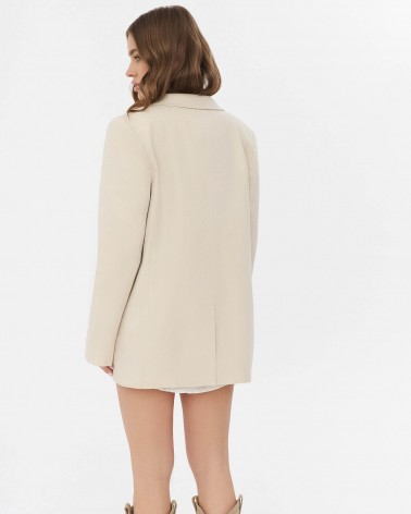 Піджак лляний від FASHIONISTA світло-бежевий