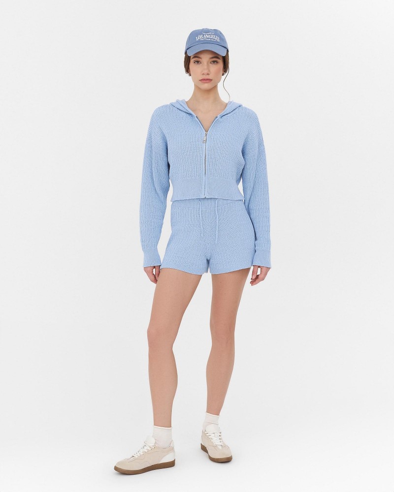 Шорти трикотажні від FASHIONISTA блакитний