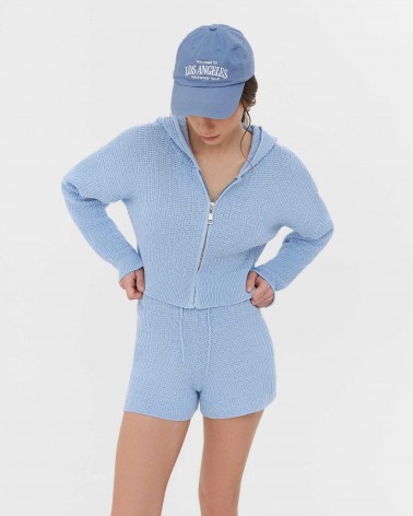 Шорти трикотажні від FASHIONISTA блакитний