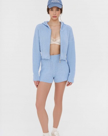 Шорти трикотажні від FASHIONISTA блакитний