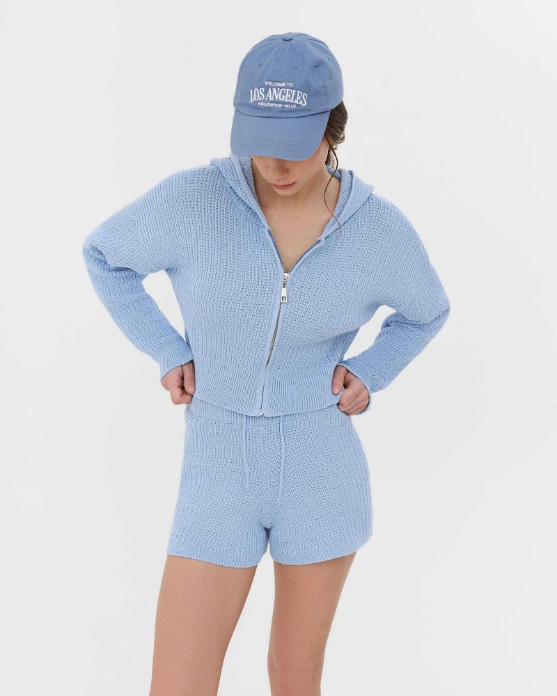 Шорти трикотажні від FASHIONISTA блакитний