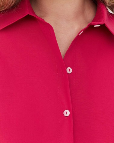 Сорочка вкорочена від FASHIONISTA фуксія