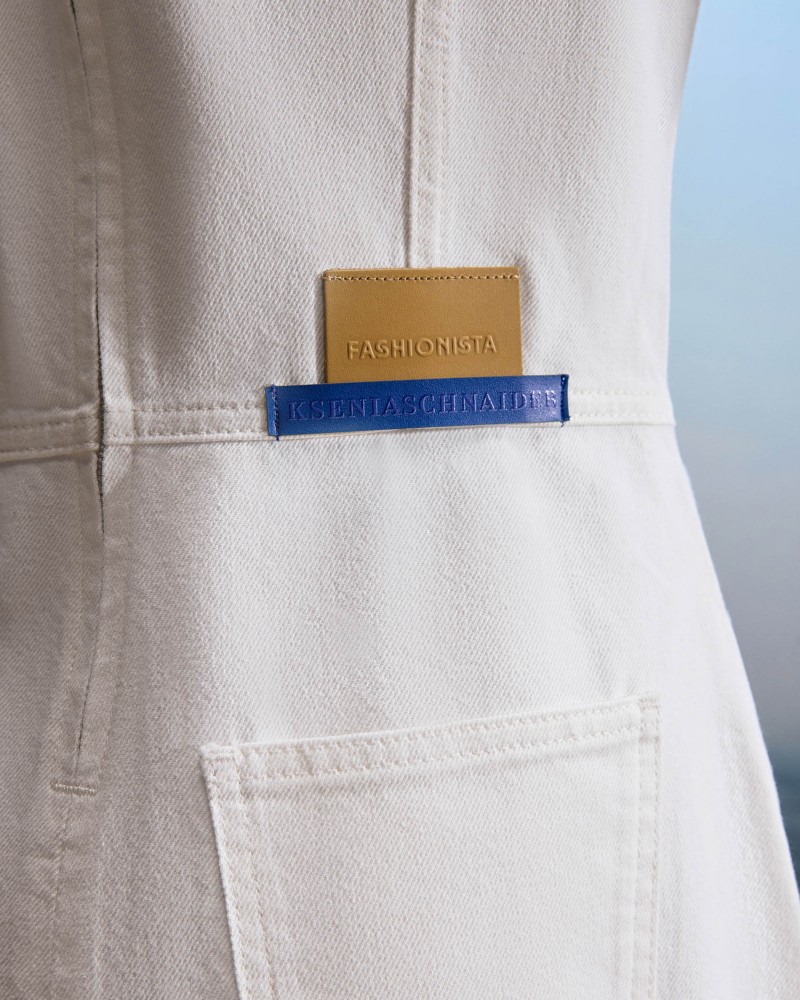 Сарафан джинсовий (KS) від FASHIONISTA молочний