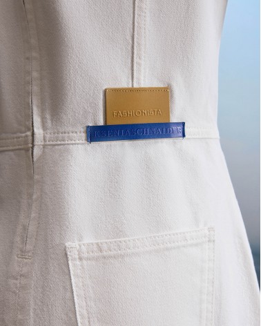 Сарафан джинсовий (KS) від FASHIONISTA молочний