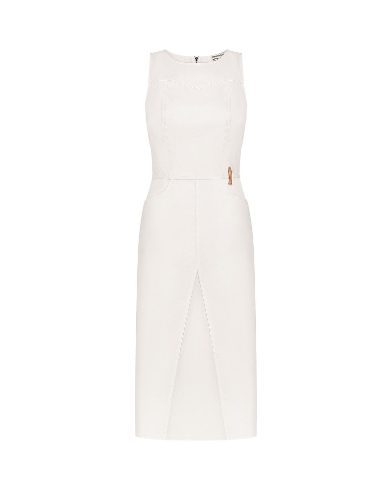 Сарафан джинсовий (KS) від FASHIONISTA молочний