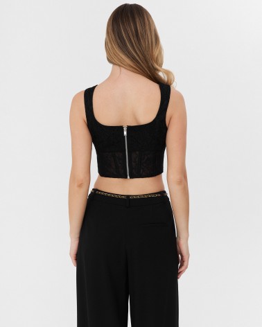 Корсет мереживний від FASHIONISTA чорний