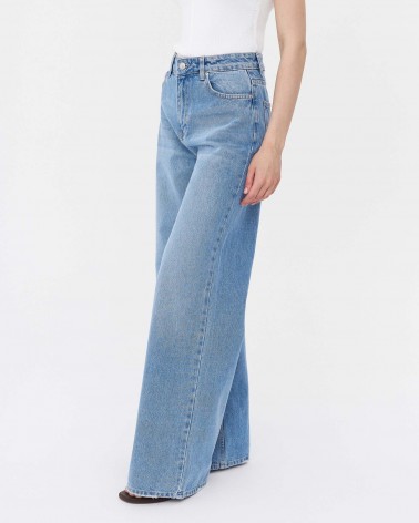 Джинси Wide Leg від FASHIONISTA блакитний