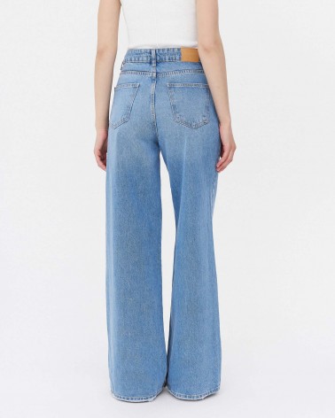 Джинси Wide Leg від FASHIONISTA блакитний