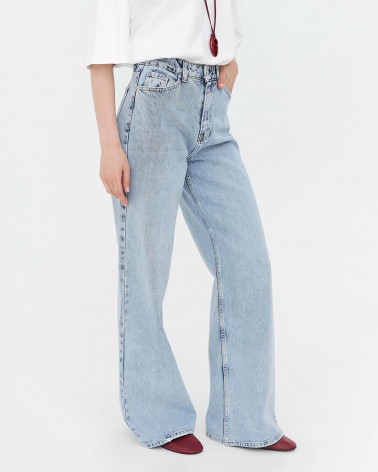 Джинси Wide Leg від FASHIONISTA світло-блакитний