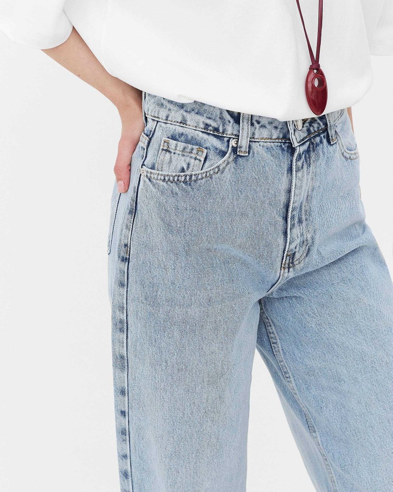 Джинси Wide Leg від FASHIONISTA світло-блакитний