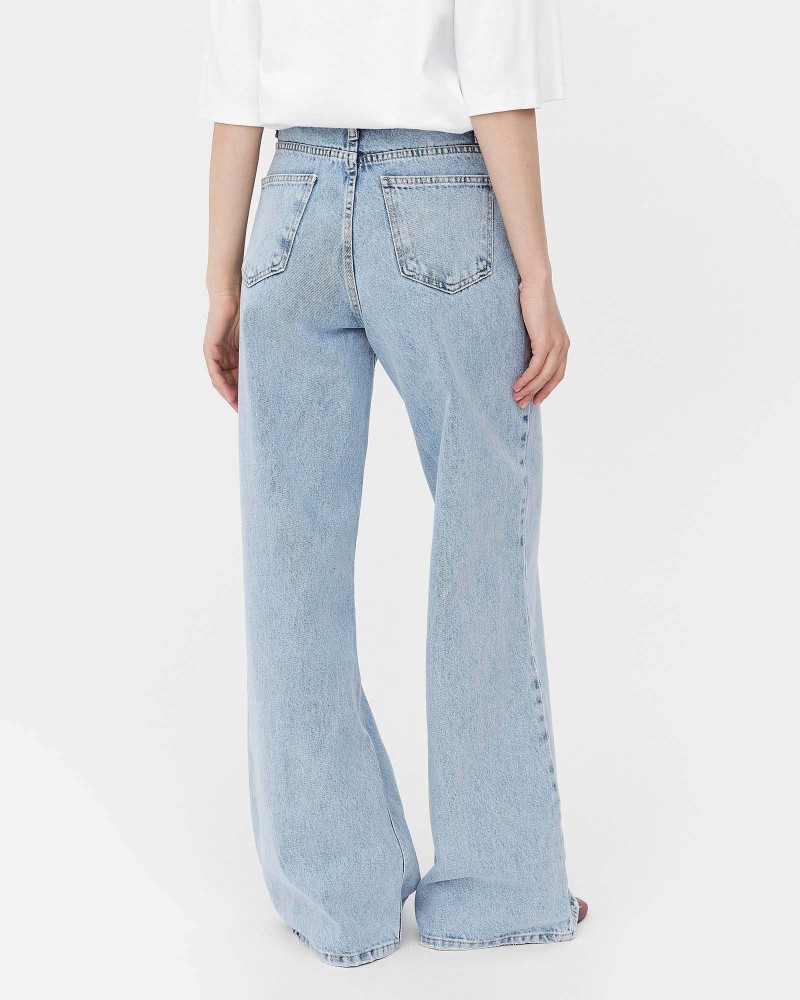 Джинси Wide Leg від FASHIONISTA світло-блакитний