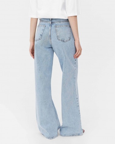 Джинси Wide Leg від FASHIONISTA світло-блакитний