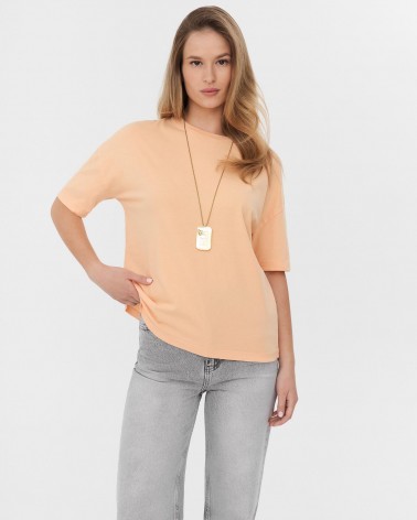 Футболка базова від FASHIONISTA персиковий