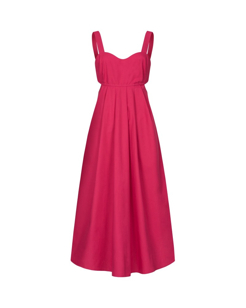 Сарафан з вирізом на спині від FASHIONISTA фуксія