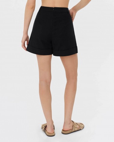 Шорти з кишенями від FASHIONISTA чорний