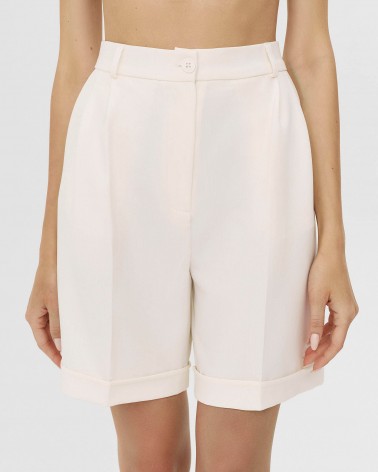Шорти-бермуди від FASHIONISTA молочний