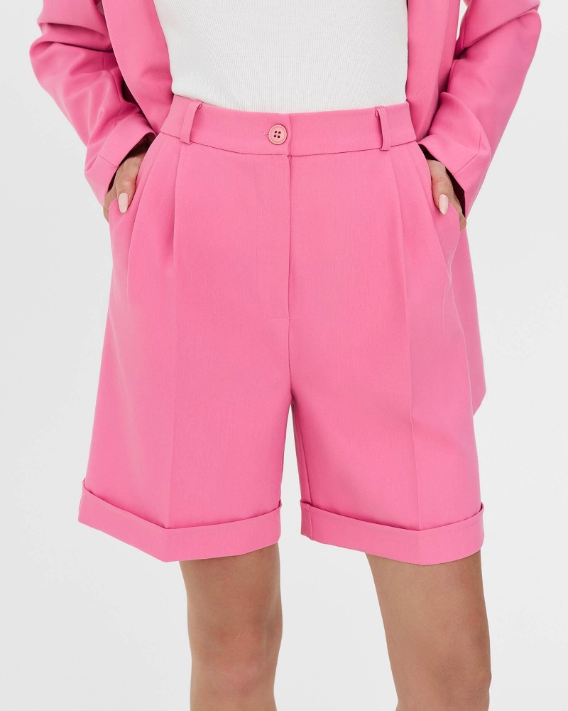 Шорти-бермуди від FASHIONISTA рожевий