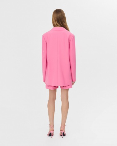 Піджак однотонний від FASHIONISTA рожевий