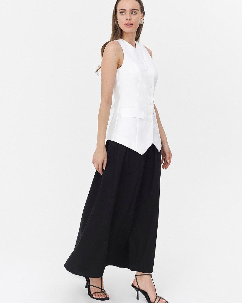 Жилет від FASHIONISTA білий