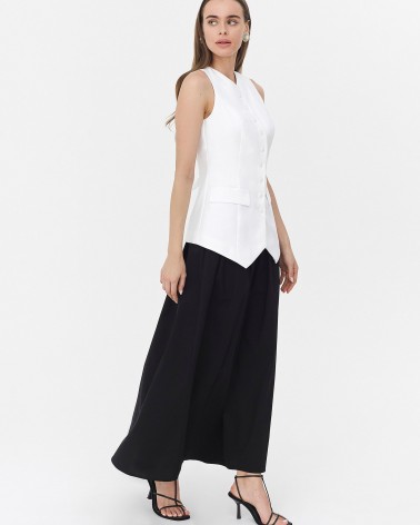 Жилет від FASHIONISTA білий