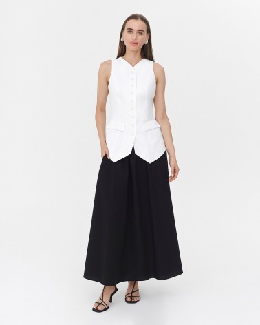 Жилет від FASHIONISTA білий