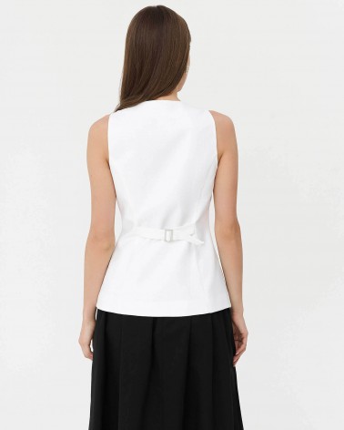 Жилет від FASHIONISTA білий