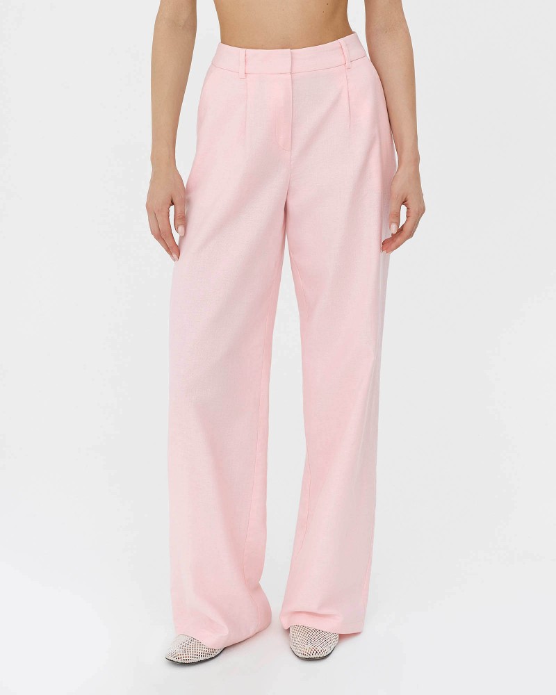Штани-палацо від FASHIONISTA рожевий
