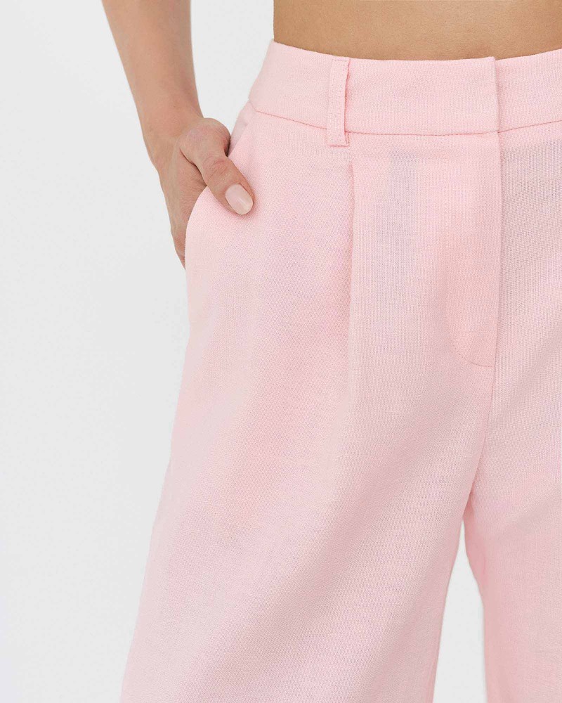 Штани-палацо від FASHIONISTA рожевий