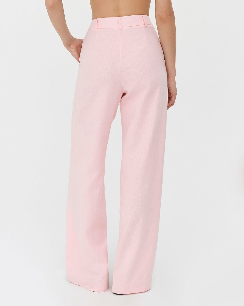 Штани-палацо від FASHIONISTA рожевий