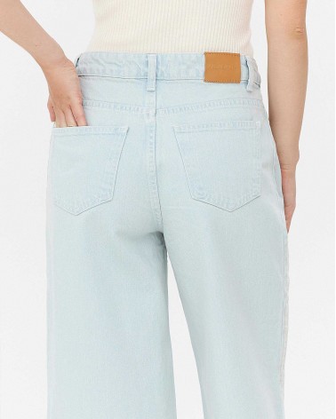 Джинси Straight Ripped від FASHIONISTA світло-блакитний