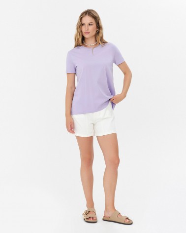 Футболка однотонна від FASHIONISTA фіолетовий