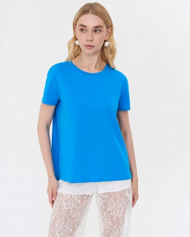 Футболка однотонна від FASHIONISTA синій