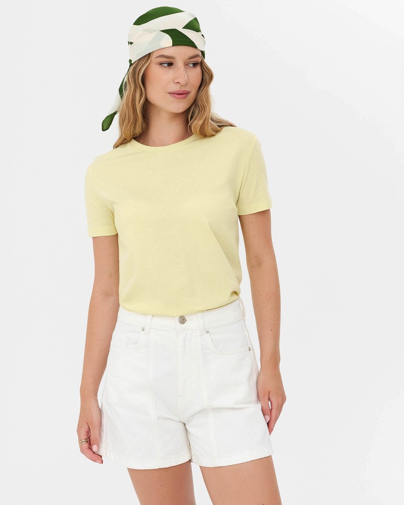 Футболка однотонна від FASHIONISTA світло-салатовий