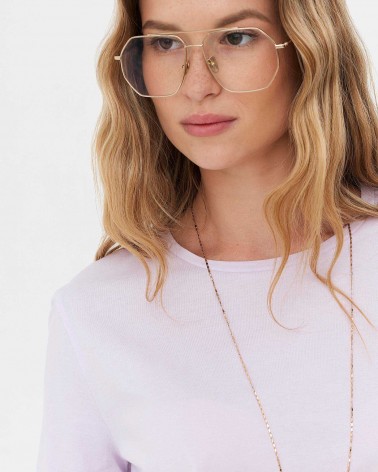 Футболка однотонна від FASHIONISTA ліловий