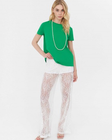 Футболка однотонна від FASHIONISTA зелений