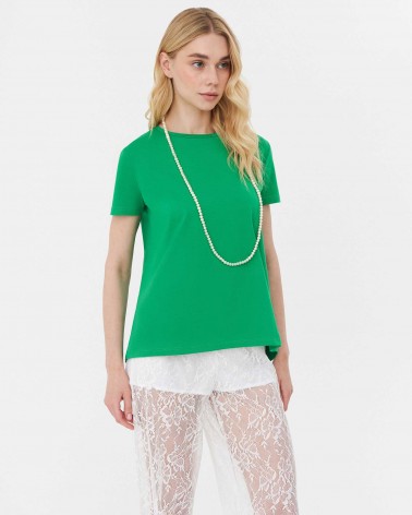 Футболка однотонна від FASHIONISTA зелений