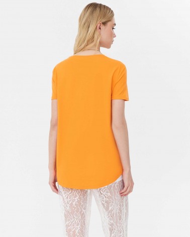 Футболка однотонна від FASHIONISTA оранжевий